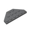 MOC 10PCS 2419 3x6 Wedge Plate Building Blocks 3x6 Cut Corners 43127 Bricks Particle Puzzle Assemble Toys Children Birthday Gift