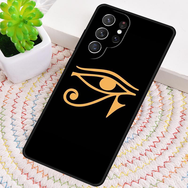 Egyptian Hieroglyphics Symbols Phone Case for Samsung Galaxy Note 10 Pro S26 Ultra S23 S24 FE S25 S21 S22 PLUS Shockproof Cove