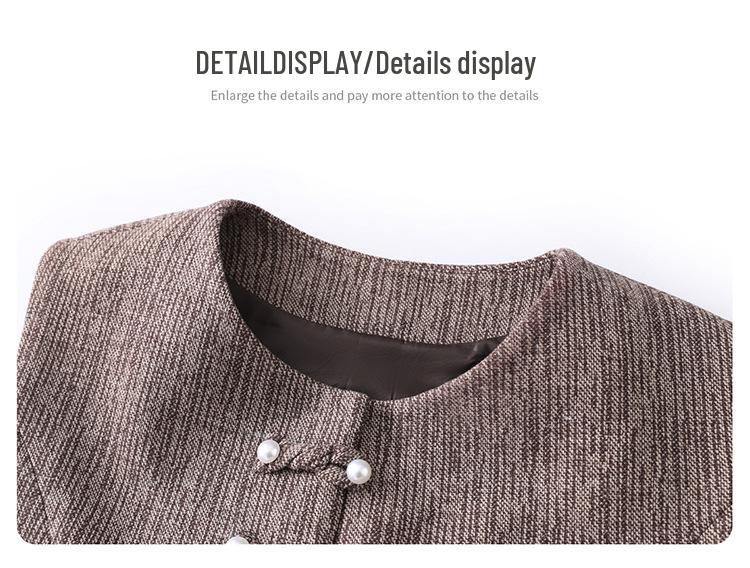 Rochie elegantă tip vestă de lux pentru femei, Primăvara 2025, Set din trei piese pentru public matur