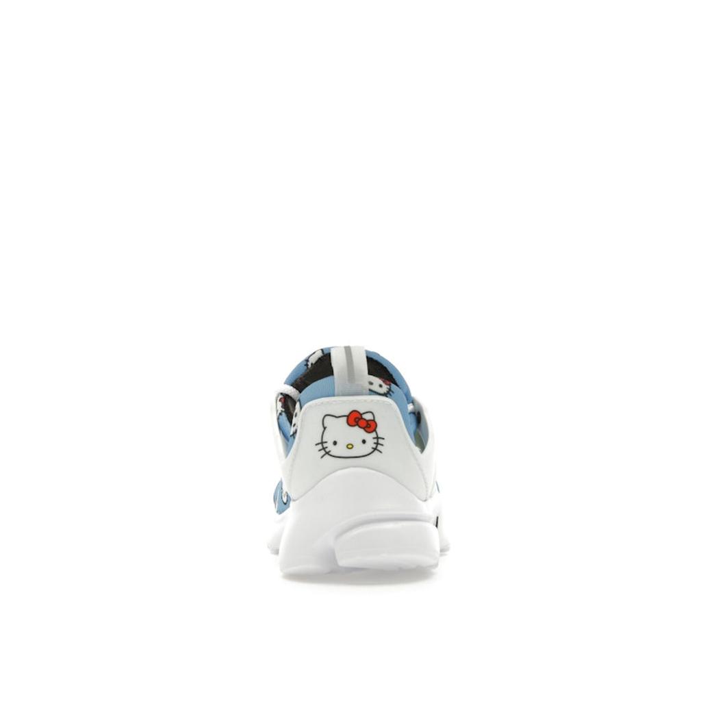 Nike Hello Kitty X Air Presto PS University Blue Kids Sneakers White Light-Crimson Black DH7780-402