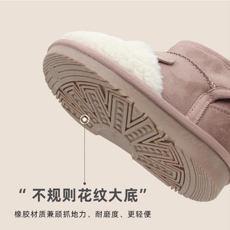 Children's Snow Boots with Plush and Thick Insulation