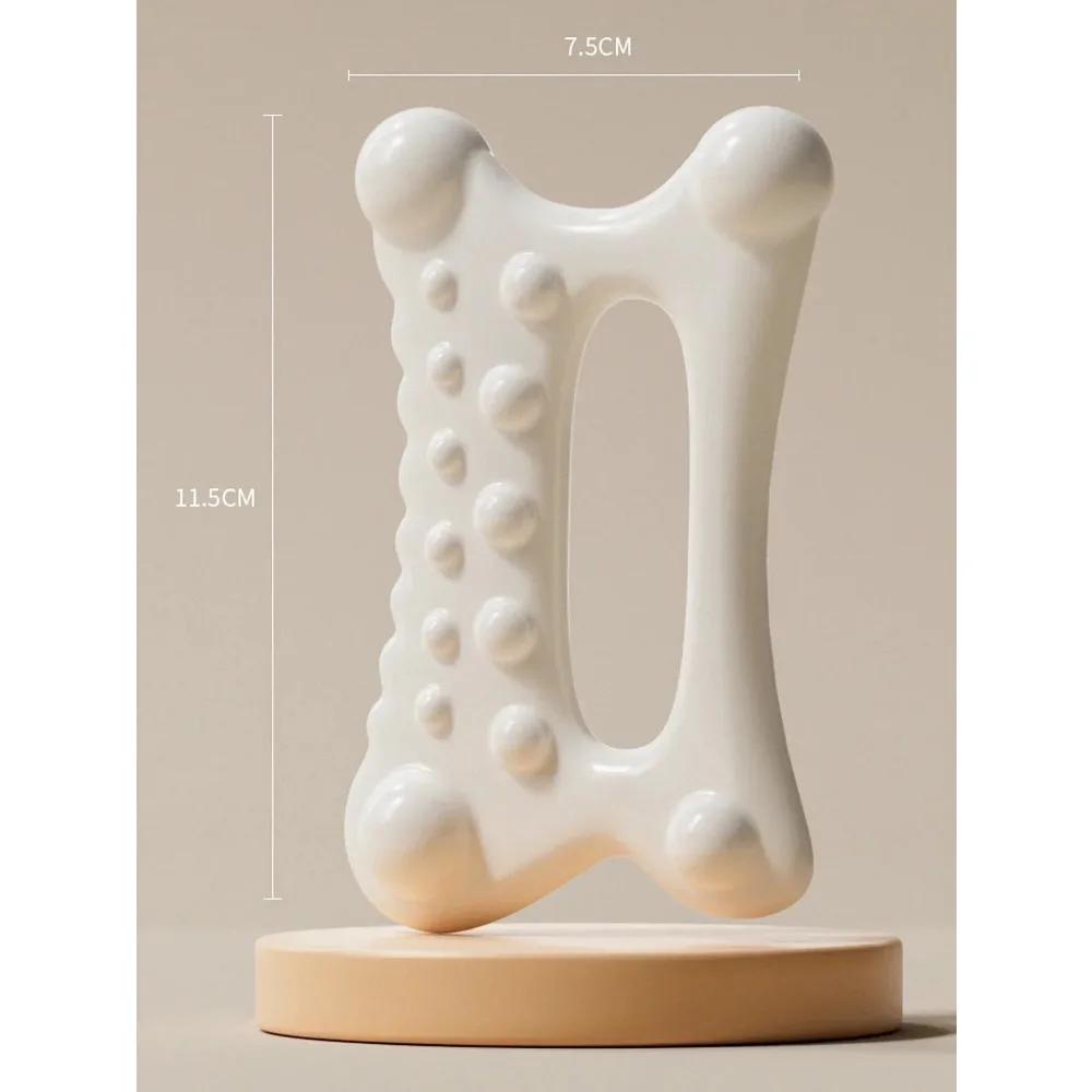 Gua Sha Massage Board Resinous Static Free Portable Full Body Scraping Plate for Women Adults New Facial Maintenance