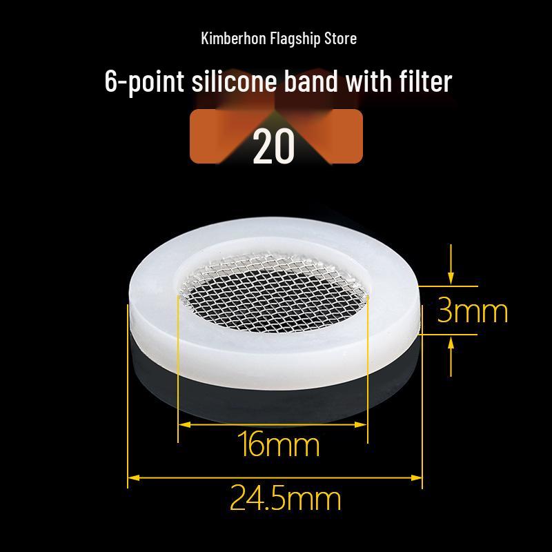 Silicone Rubber Gasket Seal Ring for Shower Head and Water Pipe