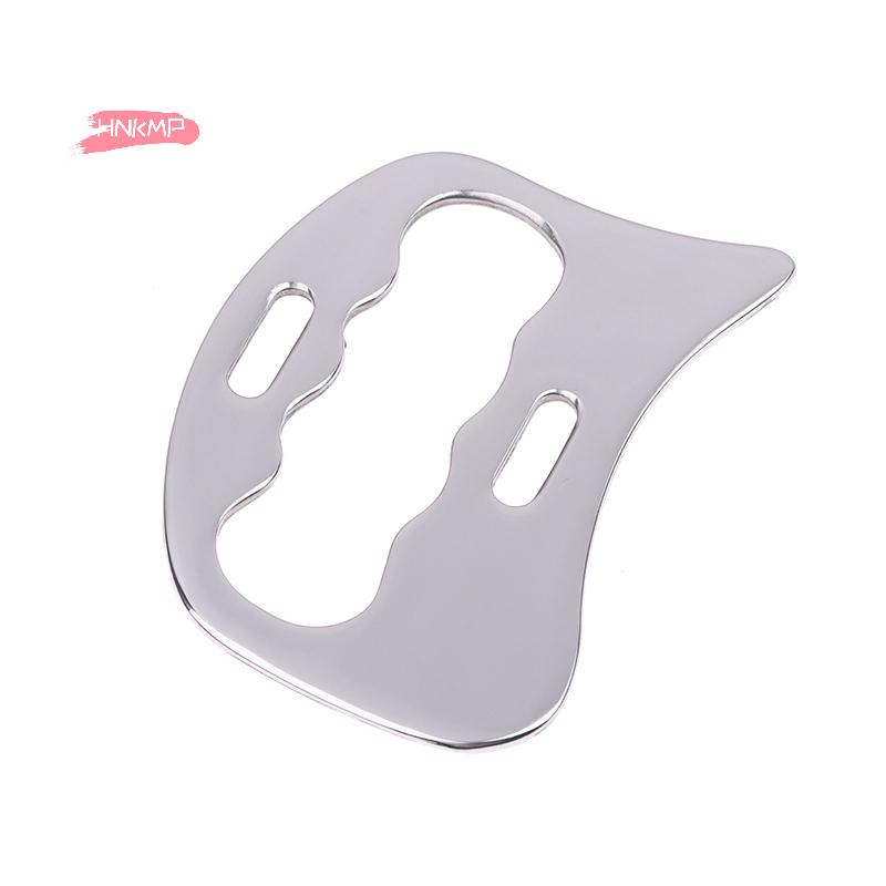 Professionelles Gua Sha Massage Werkzeug aus Edelstahl zur Mobilisierung von Weichgewebe - Schabemassagetechnik