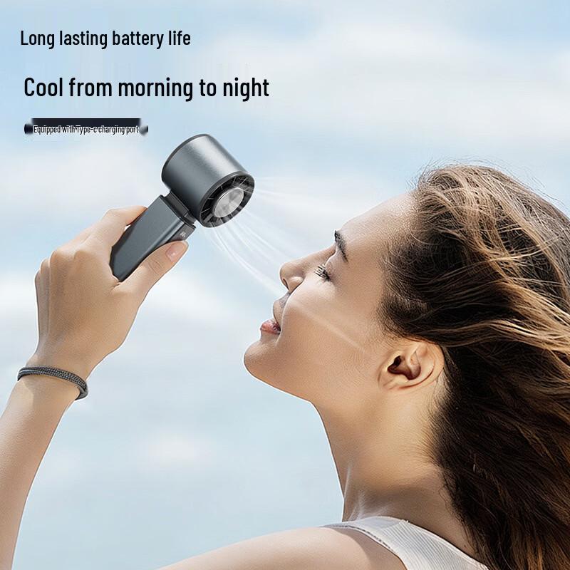 ZISIZ Ice Compress Turbo Handheld Fan