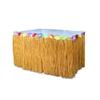 Hawaiian Straw Table Skirt for Party Decoration, 275cm x 75cm