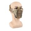 Steel Mesh Tactical Half Face Mask - Multifunctional Military Protective Gear