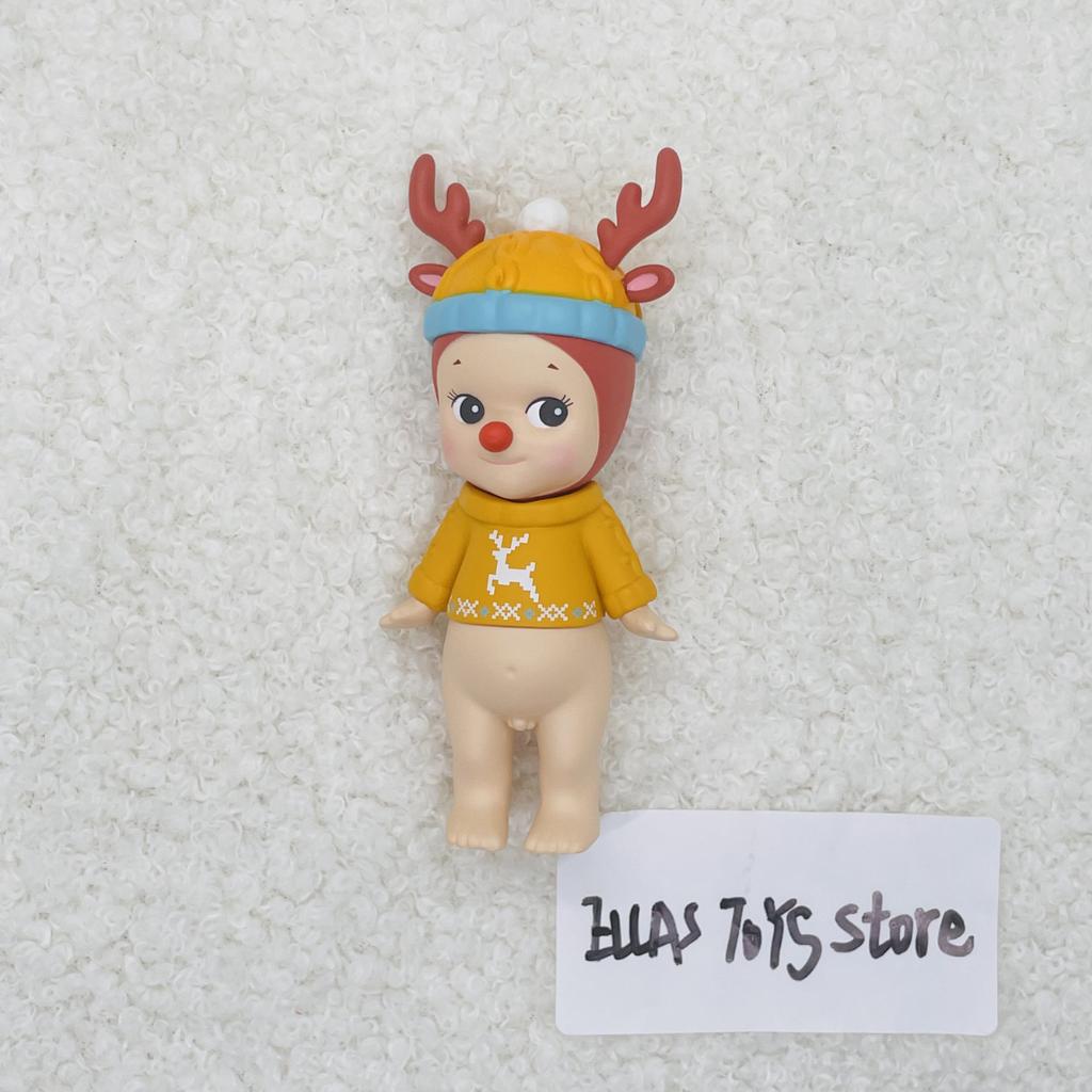 Sonny Angel Mini Figure Christmas Series No box No bag Blind Box SAS65629 Wool Sheep Reindeer Penguin Snowman SAS65629