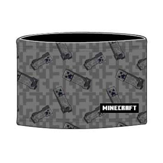 

Minecraft Neck Warmer All Over Pattern F8360YB Charcoal W29 x [Nishio] H20.5cm