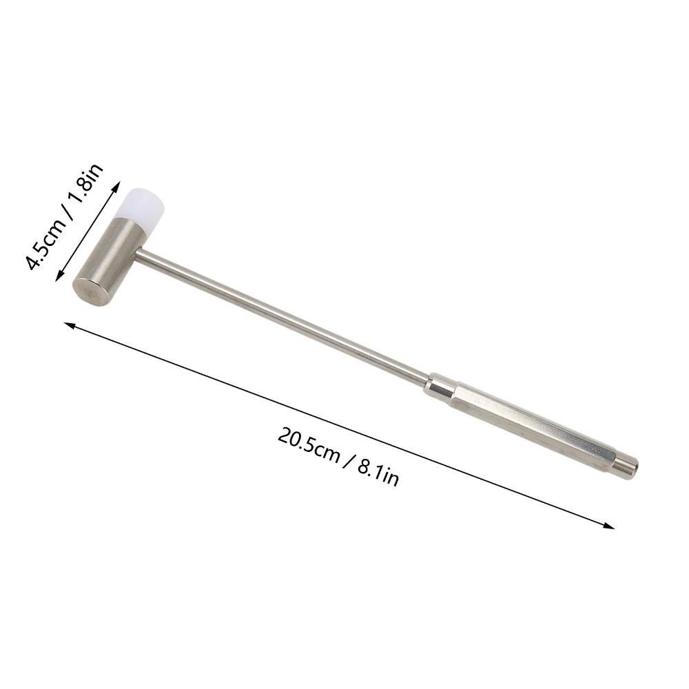 Stainless Steel, ABS High Hardness Mini Round Head Mallet  Household Small Metal Fitting Tapping