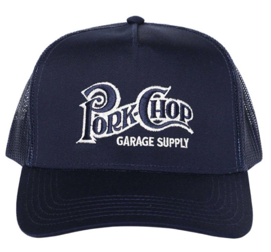 

[USED] PORKCHOP LOGO CAP mesh cap challenger