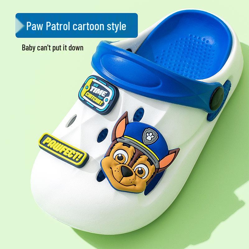 Paw Patrol Kinder rutschfeste Cartoon-Clogs - Sommer-Strandsandalen für Jungen & Mädchen