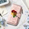 Black History Heritage Long Wallet Fashion Casual Portable Purse for Daily Use