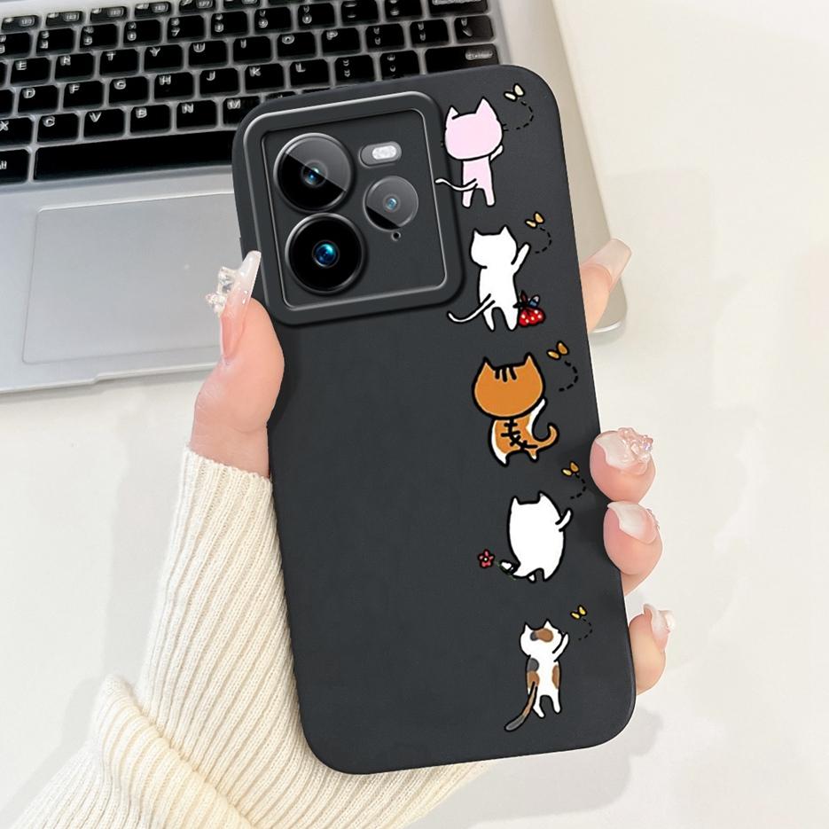 For Realme GT7 Case GT 7T 5G RMX5061 Luxury Art Painted Cover Soft Silicone Case For Realme GT 7 Pro GT7 T RealneGT 7T 5G Fundas