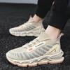Mesh shoes men's 2025 new summer breathable fly-woven mesh trendy versatile and lightweight running men's sports and leisure shoes