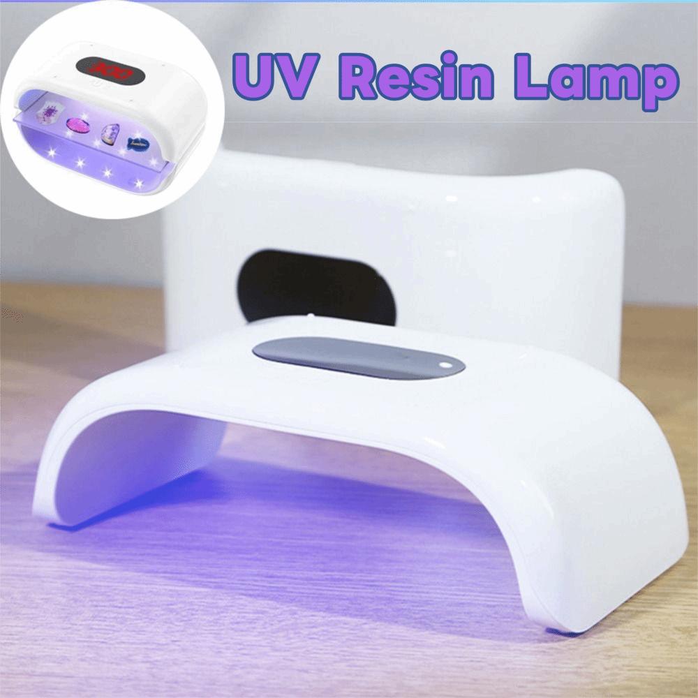 Double-Sided UV Light for Resin 3-Speed Timer Digital Display Resin Curing Machine 36W Power Detachable 2 in1 Fast Curing Lamp