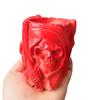 Skull Flowerpot Silicone Mold Keychain Resin Epoxy Craft Polymer Clay Craft
