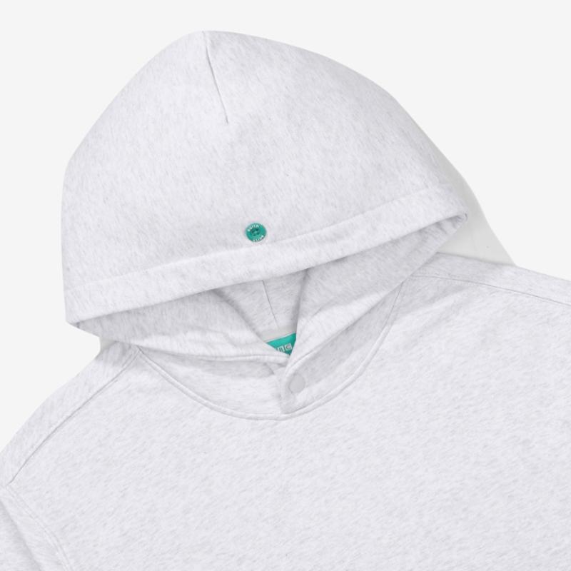 Bbc Earth Essential Snap Hoodie  Gray  [23ss]