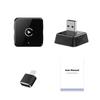 Kebidumei Wireless Android Auto Adapter Wired to Wireless Carplay 2in1 Smart AI Box Plug and Play  For Car With Wired CarPlay