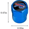 Sports Designed tire Valve stem caps,4 Pack Car Tire Air Caps Cover-car Accessories with Aluminum Alloy Valve stem caps for Car Truck SUV Motorcycle