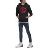 adidas Manchester United Football Series Printed Hoodie Men Tops Black GR3893