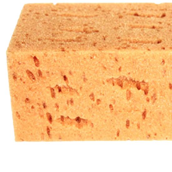 Biltvättsvamp Honeycomb Extra stort rengöringsverktyg Bil Gult svampblock