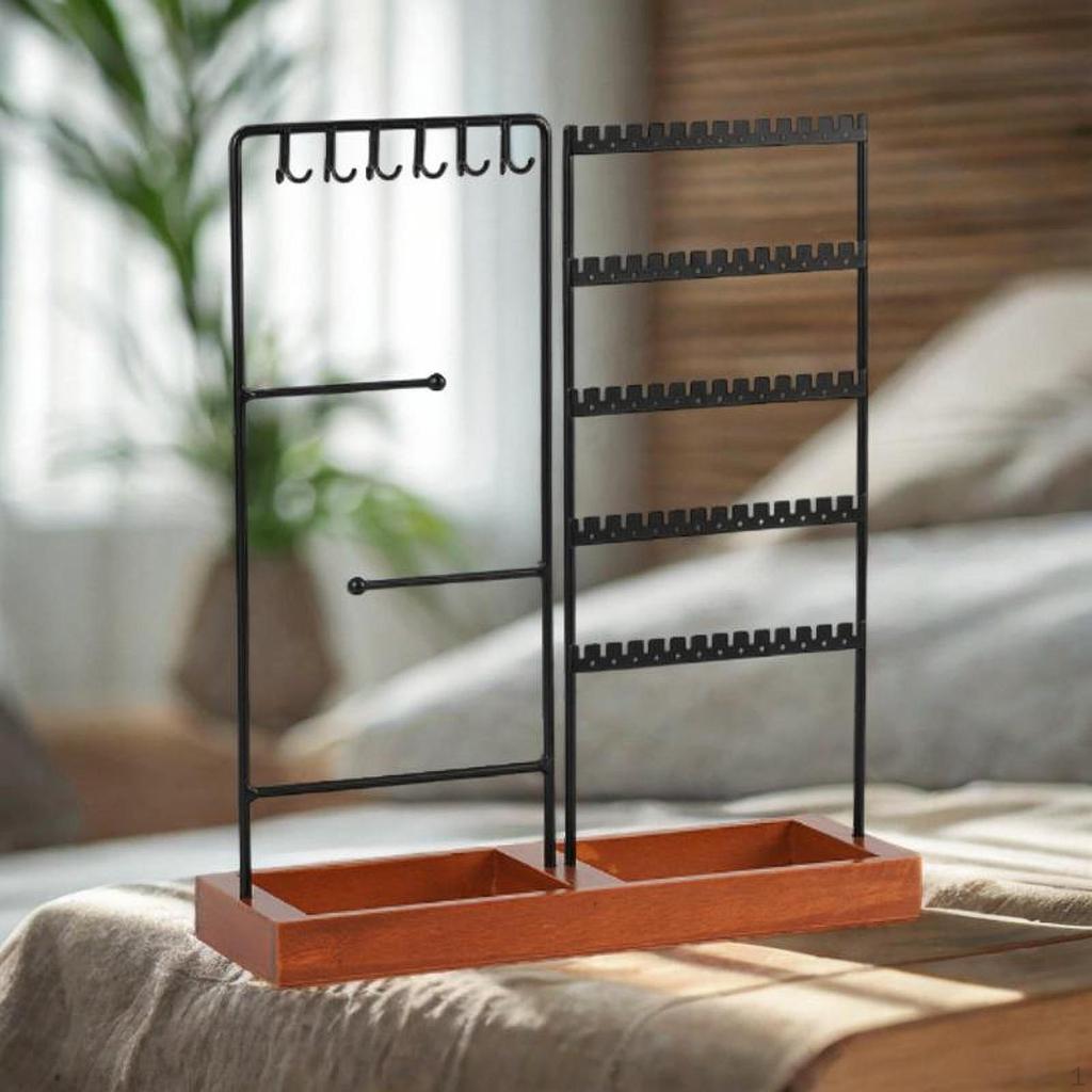 Držák šperků Organizér Náušnice Náhrdelník Věšák Tower Display