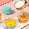 10pcs Cake Tool Aluminum Foil Tin Cup Reusable Tinfoil Box Gifts Pudding Cake Mold