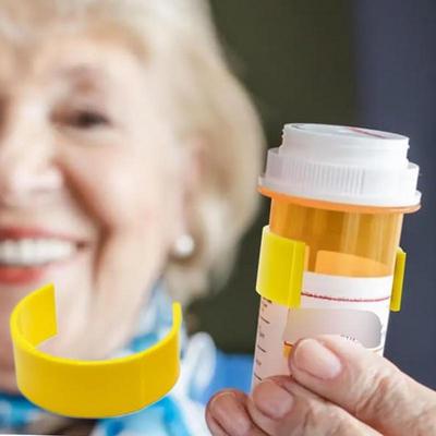 18 stuks/set Flesje Label Clip Set Met Markeerpen Makkelijk Medicijn Identificatie Markeerclips Voor Pil Medicijn