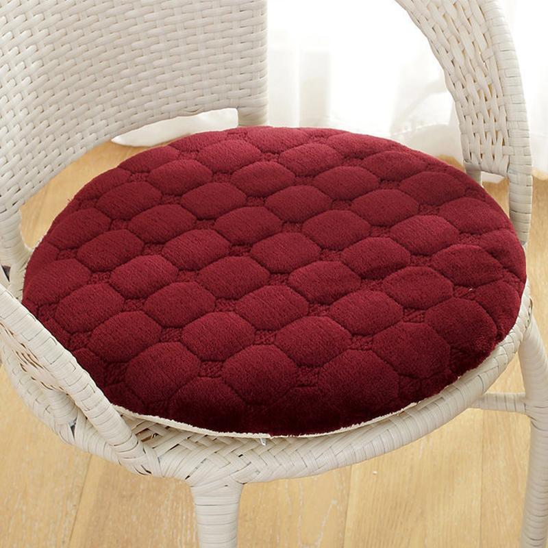 

Нескользящая утолщенная круглая вельветовая подушка для сиденья стула эркер татами домашний декор футон напольный коврик для офисного сиденья 40cm