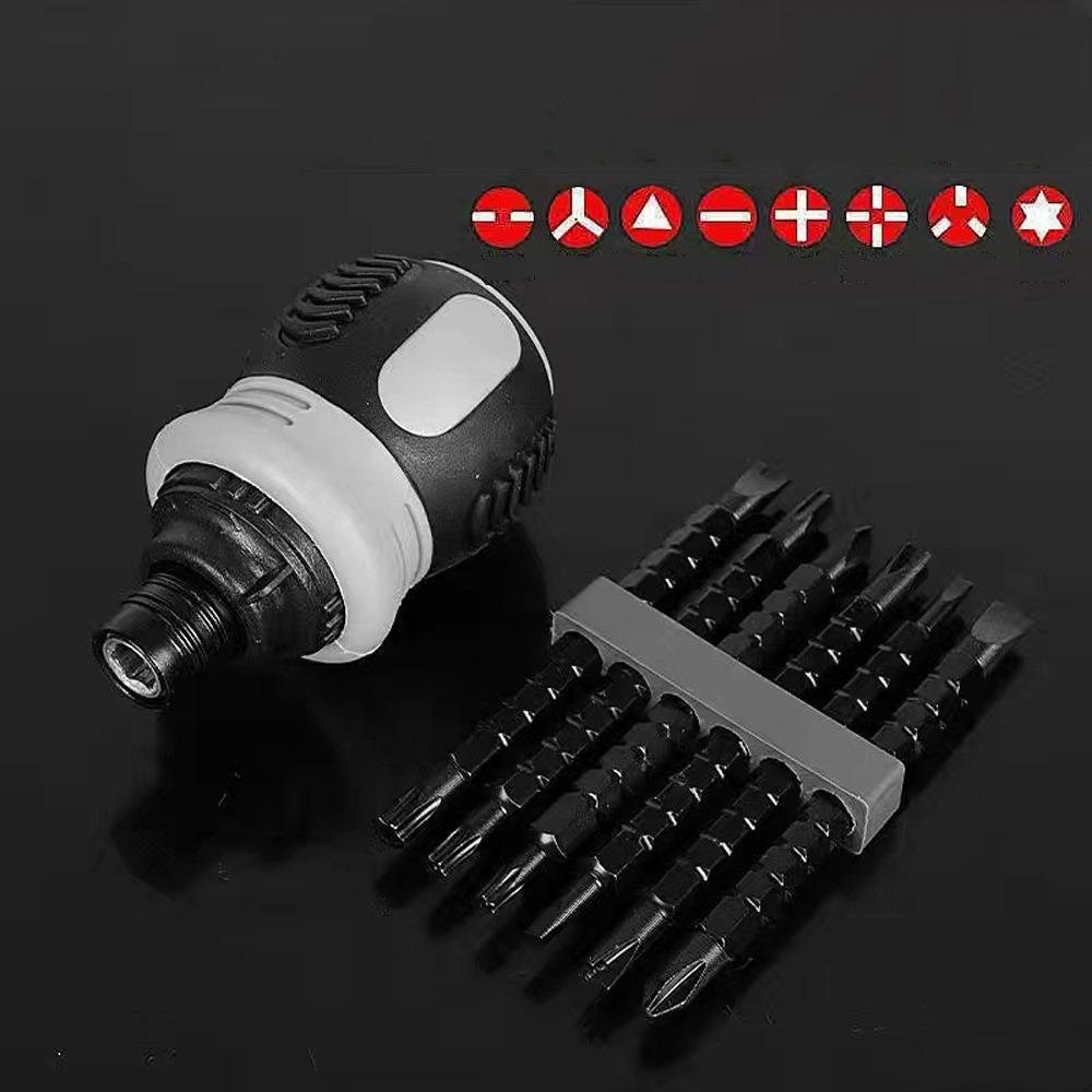 Telescopic Double-head Screwdriver Steel Batch Head Creative Hand Tool  Slotted Household Tool
