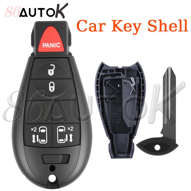 M3N5Wy783X Car Remote Key Fob For Jeep Grand Cherokee For Dodge Journey Caliber For Chrysler 300C Voyager 2008-2010 Key Shell