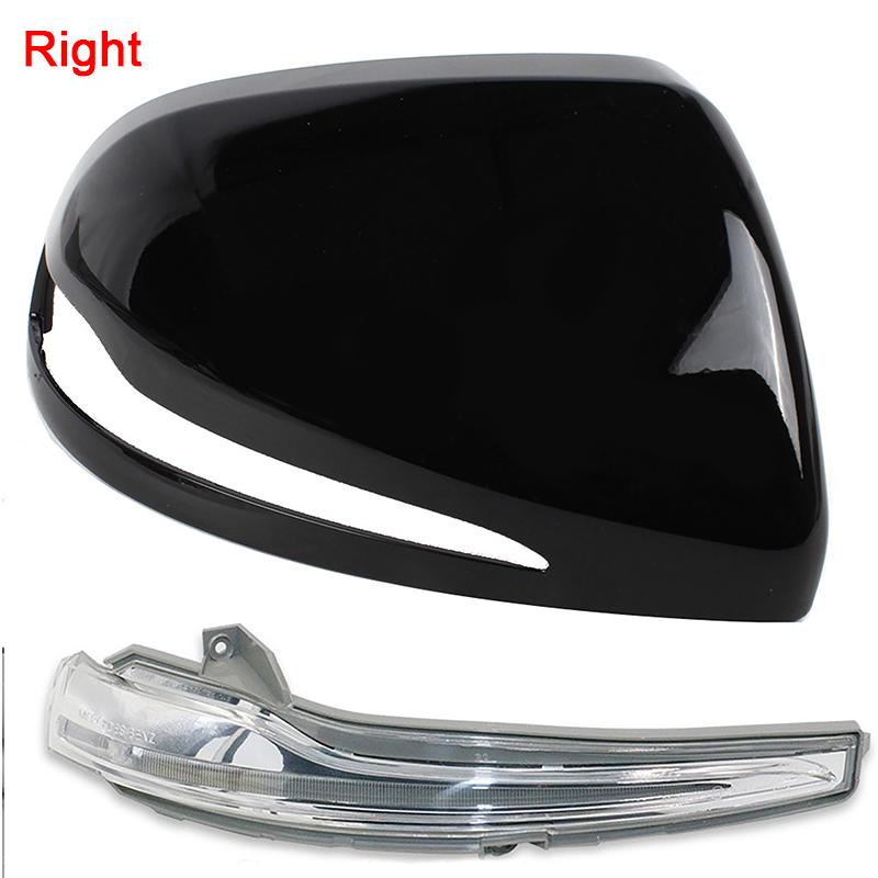 

1/2 шт. автомобильный светодиодный светильник для зеркала заднего вида, корпус лампы и комплект ламп Right