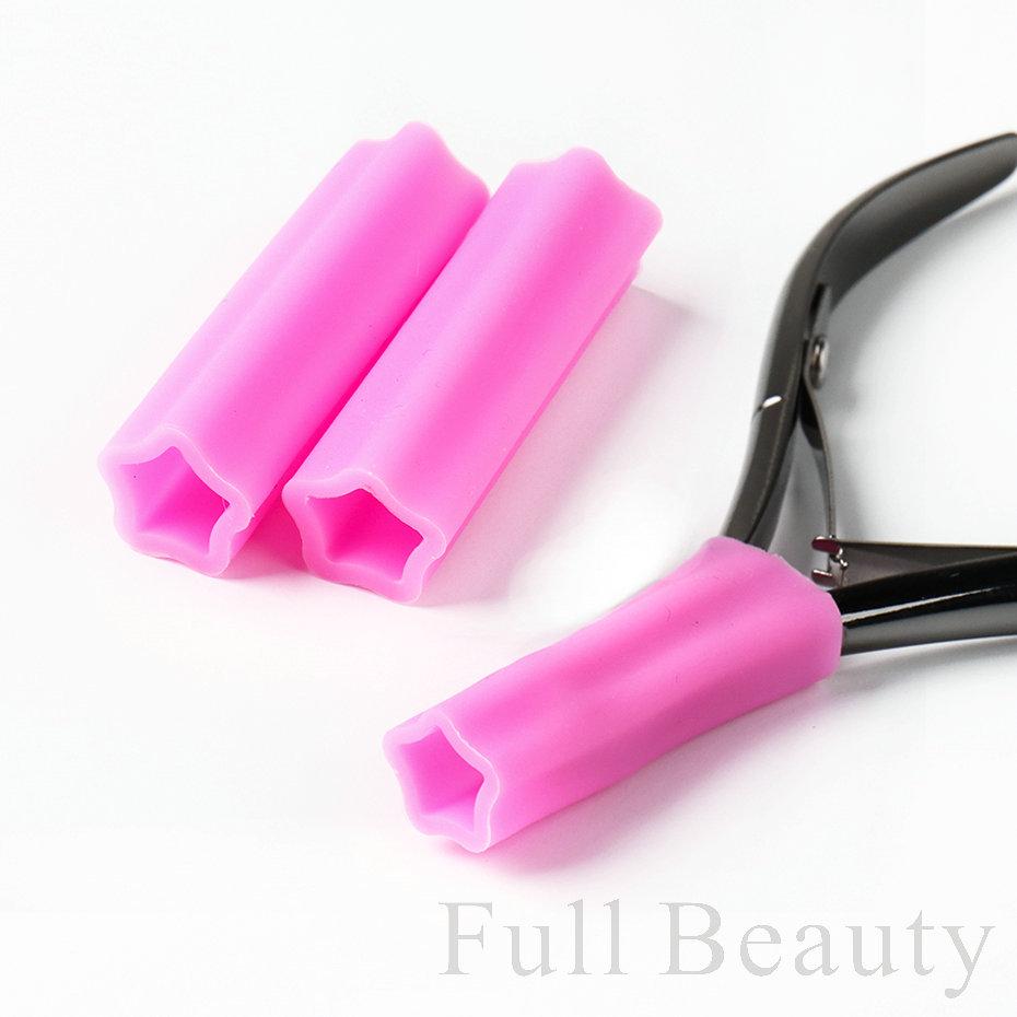2/5PCS/Set Nipper Protective Cover for Nail Cuticle Scissor Anti-Fall Cover Dead Skin Tweezer Cap Manicure Pedicure Tool NFG-006