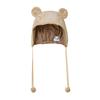 Hood Baby Hood Hat Made In Japan Boys Girls Baby Clothes Baby Free Beige [MIKI HOUSE] 43-9201-494 (44-50cm)