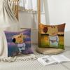 Character C-Chill Guy Cushion Cover Breathable Linen Pillowcase Summer Odorless Eco-Friendly Invisible Zipper Washable