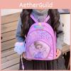 Children Cartoon Backpack With Lightweight Pu Material For Kindergarten Kids