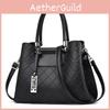 Fashionable Black White Red Casual Handbag For Daily Use With Spacious Design