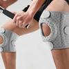 3D-Silikon-Knieschoner und -Bänder stabilisieren das Knie. Geeignet für Sport, Fitness, Laufen und andere Sportarten. Atmungsaktiv.