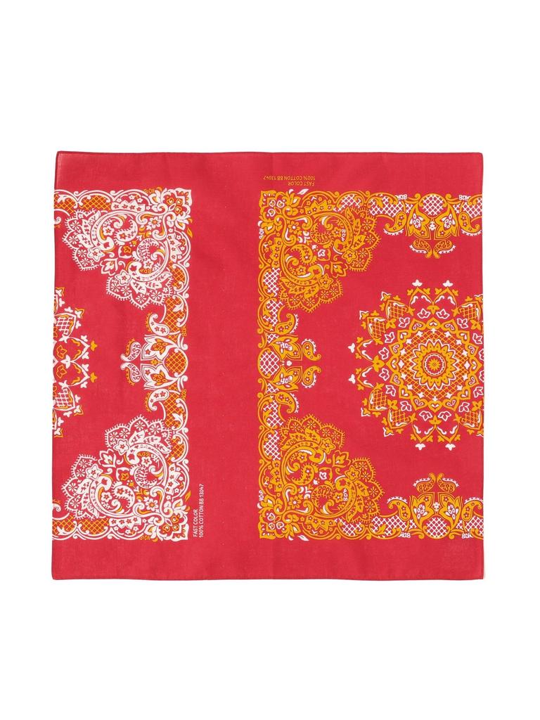 Beams Boy Women's Irregular Cut Handkerchief/Bandana, Red/Free, 13470018629