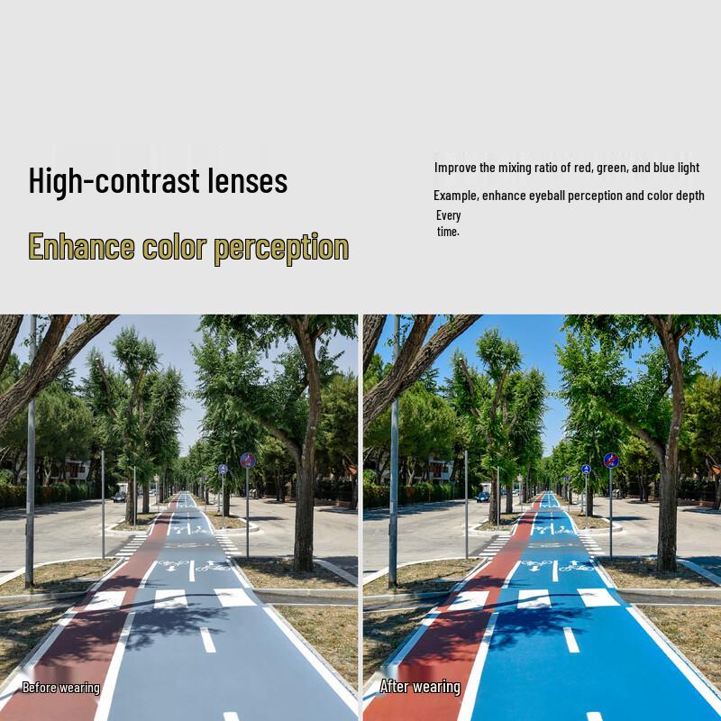 KAPVOE Photochromic Windproof Cycling Glasses