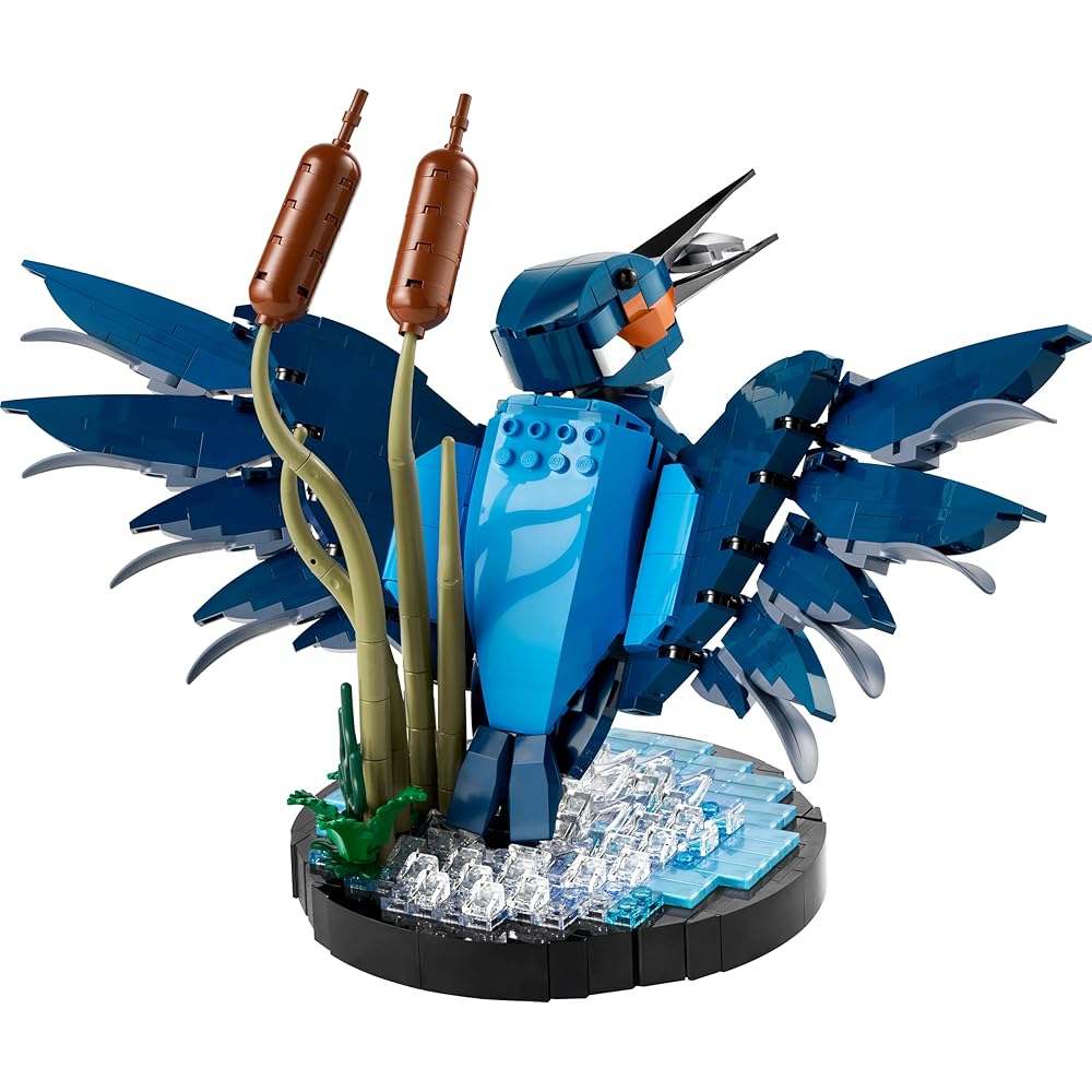 LEGO Icons Kingfisher Toy 10331 Building Blocks for Home Decor Gift for Men and Women