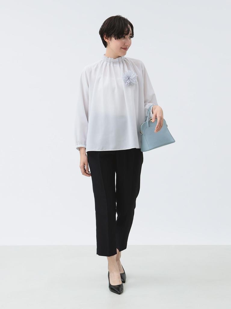 B:MING LIFE STORE by BEAMS Women's Stretch Pants (S-L) Navy Medium