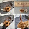Preschool Kids Plush Dogshoulder Bag Crafted From Soft Polyester For Daily Use