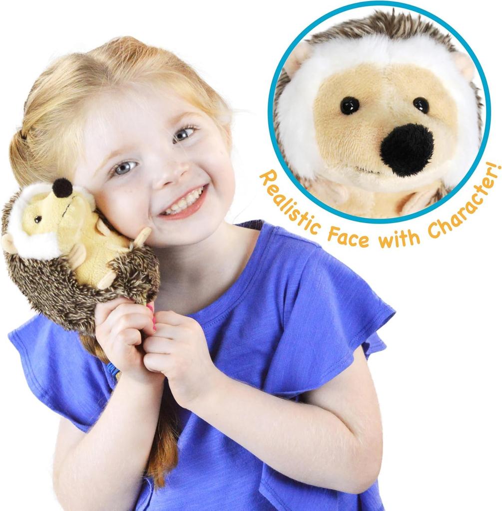 VIAHART Helena the Hedgehog Plush Toy, 6 inches (approx. 15cm), Tiger Tale Toys [Used]
