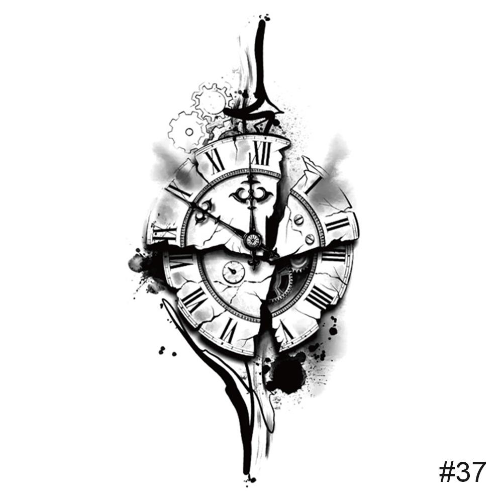 Temporary Small Fresh Colorful Tattoo Stickers Waterproof Long Lasting Tattoo Stickers Body Art Paste Painting Tattoo