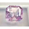 Fabulous Natural Light Pink Sapphire 9-11 Ct Asscher Cut Certified Gemstone