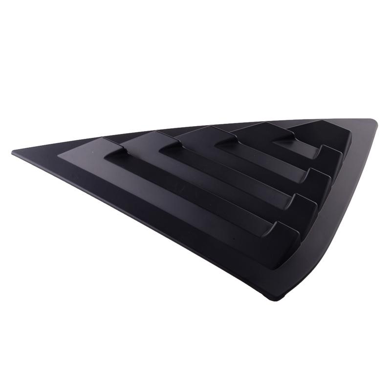 1 Pair Rear Window Louver Vent Cover Trim Scoop Shutter Vent Decor fit for Nissan Sentra Sedan 2013-2015 2016 2017 2018
