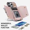 PU Leather Phone Case IPhone 18 Pro Max With Detachable Wrist Strap Crossbody Shoulder Card Slot Kickstand