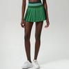 Sports Fitness Yoga Wear Suit Female Exposure-Proof Skirt Pocket Tennis Skirt Quick-Drying Shockproof Beauty Back Exercise Bra